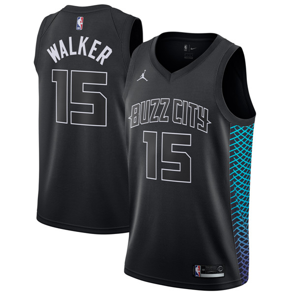 Kemba Walker, Charlotte Hornets - City Edition - Cliquez sur l'image pour la fermer